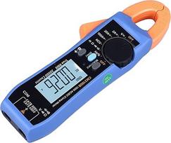 Zangen-Multimeter, LCD-Display, Wechselstrom-Gleichstrom-Spannungsmesser, Digitaler Tester, Ampere-Volt mit Funktion Zum Anschließen an APP, Echter Effektivwert, VFC-Startmodus für Wartung