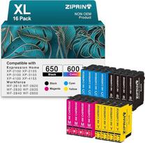 ZIPRINT 603XL spausdintuvo kasetės, suderinamos su "Epson 603 XL" rašalo kasetėmis, skirtomis "Expression Home XP-2100 XP-2105 XP-3100 XP-3105 XP-4100 XP-4155 Workforce WF-2810 WF-2830 WF-2850 (16 vnt.)