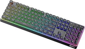 ZIYOU LANG x FREEWOLF M104 belaidė klaviatūra, trijų režimų 75 % žaidimų biuro klaviatūra su RGB apšvietimu, 4000 mAh įkraunama, suderinama su "Windows/Mac