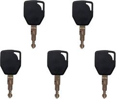 Zündschlüssel 81404, passend für Terex, passend für JCB Fermec Bagger, Startschalter, schwere Geräte, 5 Stück