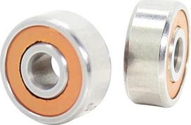 Žvejybinės ritės guoliai, 2 vnt., 3 x 10 x 4 SMR103 2RS, nerūdijantis plienas, hibridinė keramika, skirti "Shimano Core", "Chronarch", "Curodo", "Calcutta