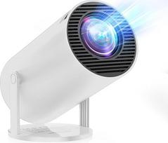 [Integruota programėlė ir "Android 11.0"] Projektorius 2026 Atnaujintas mini projektorius Nešiojamasis 20000 liumenų 4K palaikomas su "WiFi" 6 "Bluetooth" 5.4 Automatinis posūkio kampas 180° pasukimas Telefonas/HDMI/TV lazdelė/USB