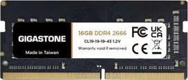 【DDR4 RAM tik nešiojamiesiems kompiuteriams】GIGASTONE 16GB DDR4 2666MHz (2400MHz arba 2133MHz) PC4-21300(PC4-19200/17000) CL19 1.2V SODIMM 260Pin Non-ECC Unbuffered Nešiojamųjų kompiuterių atminties atnaujinimas