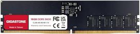 【DDR5 RAM】GIGASTONE 16GB DDR5 5600MHz PC5-44800 CL 46-46-46-90 1.1V UDIMM 288 Pin Non-ECC Unbuffered PC Desktop Tik atminties modulio atnaujinimas