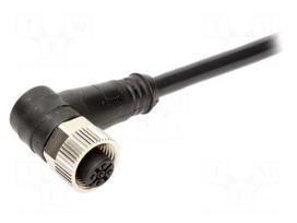 Plug | M12 | PIN: 4 | female | A code-DeviceNet / CANopen | 5m | IP67