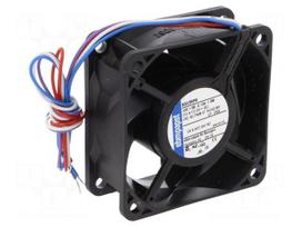 Fan: DC | axial | 12VDC | 60x60x25mm | 43.5m3/h | 35dBA | ball | 6300rpm