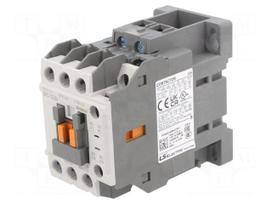 Contactor: 3-pole | NO x3 | Auxiliary contacts: NO + NC | 110VAC | 22A