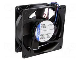 Fan: DC | axial | 24VDC | 119x119x38mm | 260m3/h | 60dBA | ball | 5000rpm