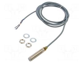 Sensor: inductive | OUT: PNP / NO | 0÷6mm | 10÷36VDC | M12 | 2m | IP67