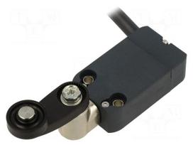 Limit switch | lever R 35mm, plastic roller Ø18mm | NO + NC | 10A