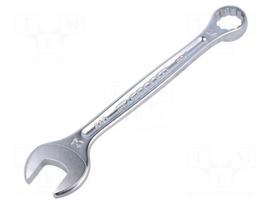 Wrench: combination spanner | double-sided | 24mm | L: 267mm | satin