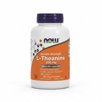 NOW FOODS dvigubo stiprumo L-teaninas 200 mg - 120 kapsulių