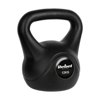 Sporto ir aktyvaus poilsio // Sporto prekės ir įranga // Kettlebell bitumiczny 12 kg REBEL ACTIVE