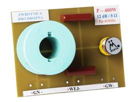 TV, SAT, HDMI, DVI kabeliai ir priedai // TV ir radijo antenos // 8818#                Zwrotnica głośnikowa dwudrożna 400w/8ohm