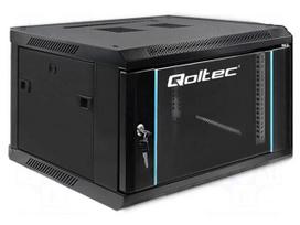 Enclosure: rack cabinet | Standard: 19" | 6U | black | Z: 370mm | X: 600mm
