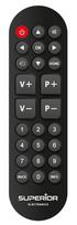 Universalus TV nuotolinio valdymo pultas LG, Samsung, Sony, Philips, Panasonic | SUPERIOR Ready5