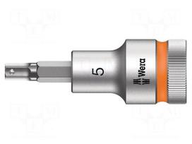 Socket: hex key-bit | Hex Plus | HEX 5mm | 1/2" | Zyklop