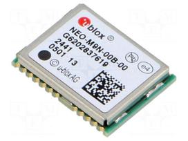 Module: GPS/BEIDOU/GALILEO/QZSS | NMEA,RTCM,UBX | -167dBm | SMD