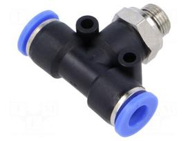 Push-in fitting | T-tap splitter | -0.95÷15bar | Thread: G 1/8"