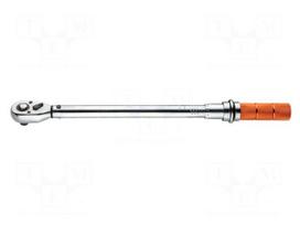 Wrench: torque | 480mm | 20÷210Nm | Holder: square | 1/2"