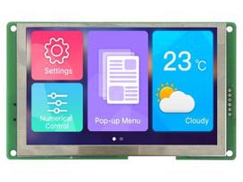 Display: TFT | 4.3" | 480x272 | Illumin: LED | 8MBFLASH | RGB | 300cd/m2