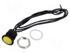 Switch: push-button | Pos: 2 | SPST-NO | 2A/24VDC | OFF-(ON) | IP65 | 500V