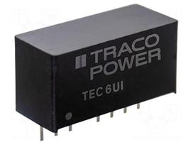Converter: DC/DC | 6W | Uin: 9÷75VDC | Uout: 12VDC | Uout2: -12VDC | SIP8