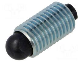 Spring element | steel | Thread: M12 | with internal thread | L: 28mm