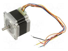 Motor: DC | 2-phase,stepper,unipolar | 24VDC | step 1,8° | 0.39Nm | 2A