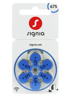 Dydis 675 | Klausos aparatų baterijos Signia Zn-Air PR44 pakuotėje po 6gb.