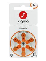 Dydis 13 | Klausos aparatų akumuliatoriai Signia Zn-Air PR48 pakuotėje po 6GB.