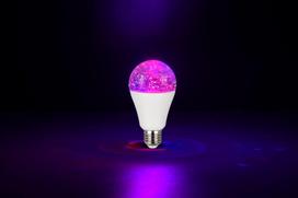 Trio Reality Tresor 1xLED E27 2.5W RGB spuldze ziemassvētku bumba ar ūdeni grozās