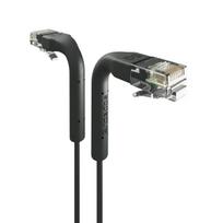 Broadbe plonas Patch kabelis 5G juodas 0.1m BTP-I32C6-BK-0.1M