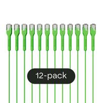 Broadbe plonas Patch kabelis 5G žalia 0.1m 12 vnt. BTP-I32C6-GR-0.1M-12