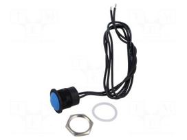 Switch: push-button | Pos: 2 | SPST-NO | 2A/24VDC | OFF-(ON) | IP65 | 500V