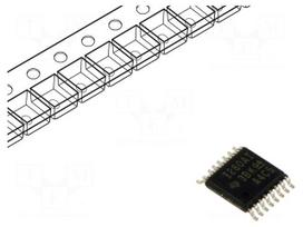 IC: instrumentation amplifier | 2.7÷5.5VDC | TSSOP16 | 7.5mV