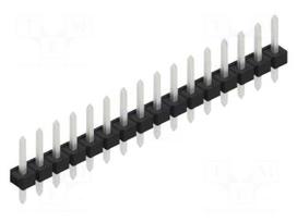 Connector: pin strips | pin header | male | PIN: 16 | THT | 3A | 250V | 1x16