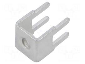 Terminal: screw terminal | THT,screw terminal | silver | straight