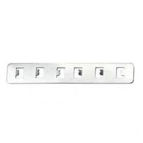 I connector for magnetic track for stretch ceilings