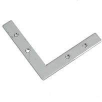 L connector for magnetic track for stretch ceilings