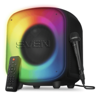 Speaker Sven PS-555 Bluetooth TWS RGB 65W + Microphone