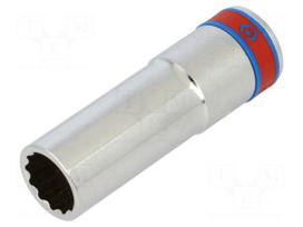Socket: 12-angles | socket spanner | 1/2" | 77mm | long