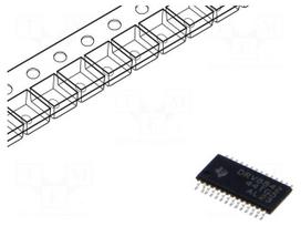 IC: driver | H-bridge | brush motor controller | HTSSOP28 | 3.5A | Ch: 1
