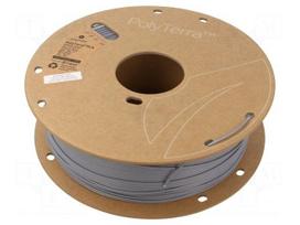 Filament: PLA | 1.75mm | fossil grey | 190÷230°C | 1kg | PolyTerra™