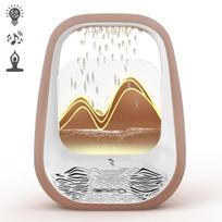 Riff C10 Bluetooth Sleep and Relaxation Speaker with Rain Gold