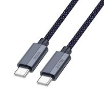 USB C to USB C Hoco QC3.0 PD 5A 240W 1.8 m U134 dark blue