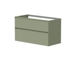 Vonios spintelė Kame Loft 120cm 2 stalčiai, su dviguba Savannah Green BUD/12-3DR/D14-LFT