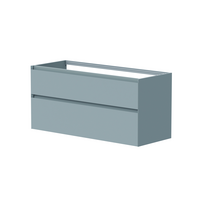 Vonios spintelė Kame Loft 120cm 2 stalčiai, Po stalviršiu, Be kriauklės, Stone Blue BUC/12-3DR/D35-LFT