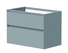 Vonios spintelė Kame Loft 80cm 2 stalčiai, be kriauklės, Stone Blue BU/8-3DR/D35-LFT