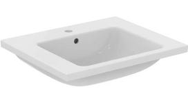 Baldų kriauklė Ideal Standard i.Life B 61x51 cm, su perpildymo anga, maišytuvui, balta T460501